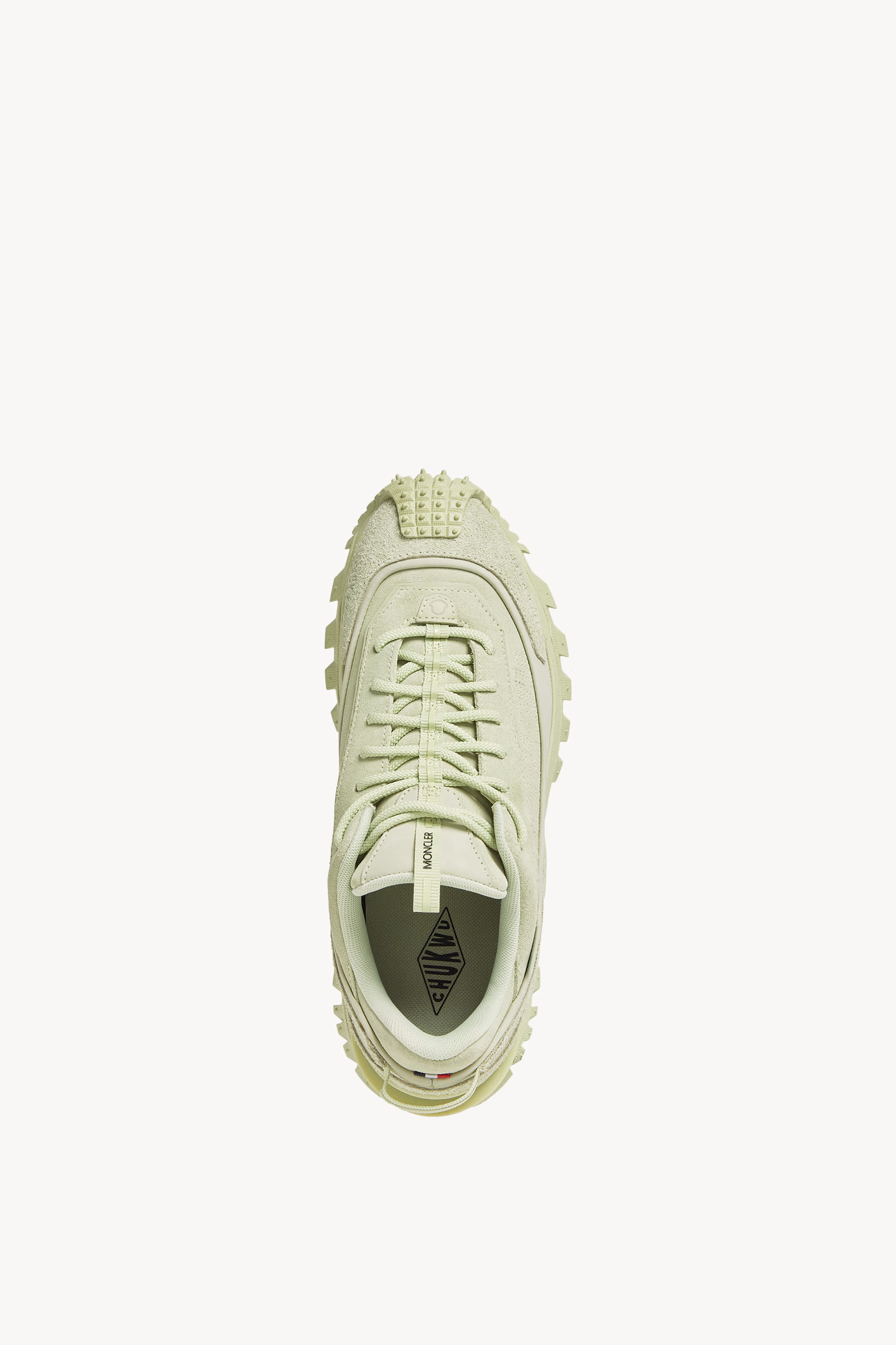 Trailgrip Momint Nubuck & Suede Sneakers Women Pastel Green Moncler 5